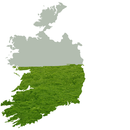 Irland Karte