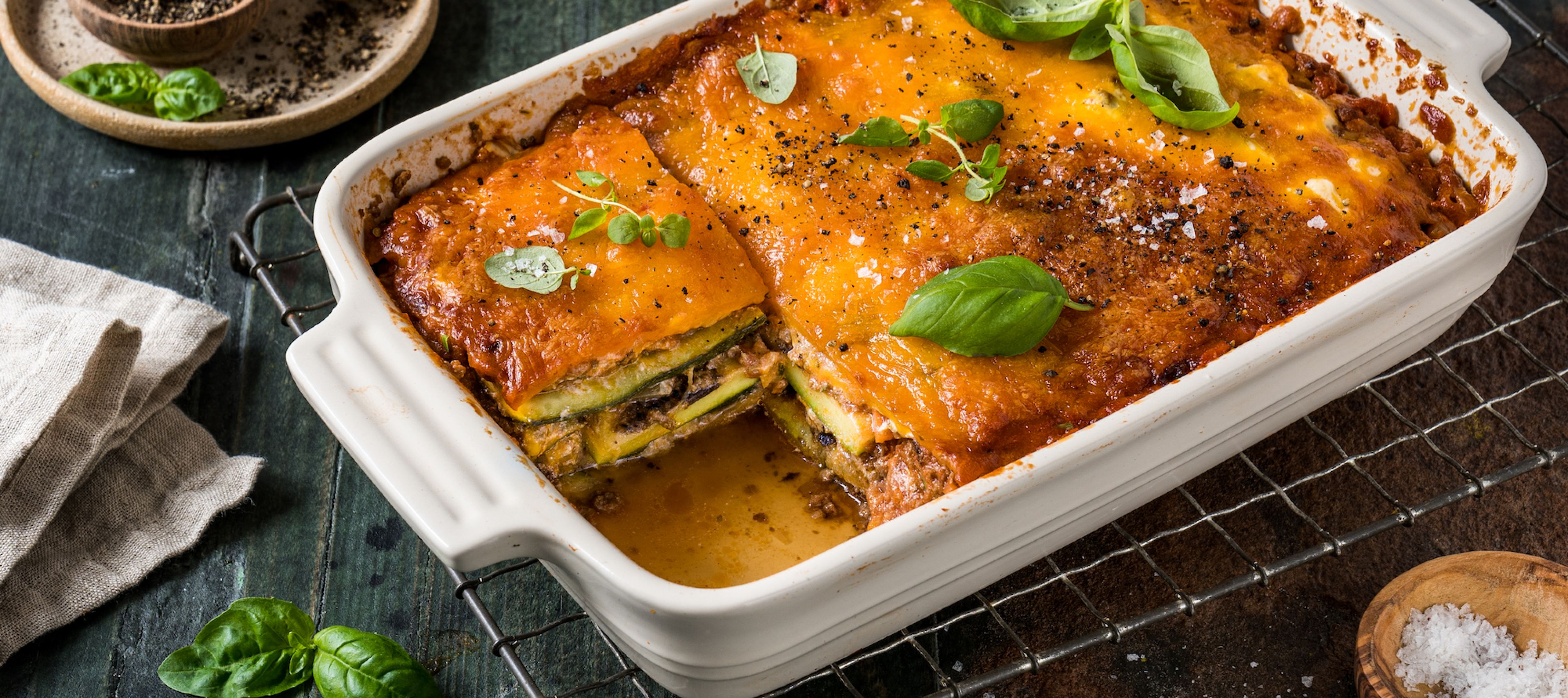 Zucchini Lasagne Rezept einfach zubereitet - Kerrygold Zucchini Lasagne Rezept einfach zubereitet - Kerrygold
