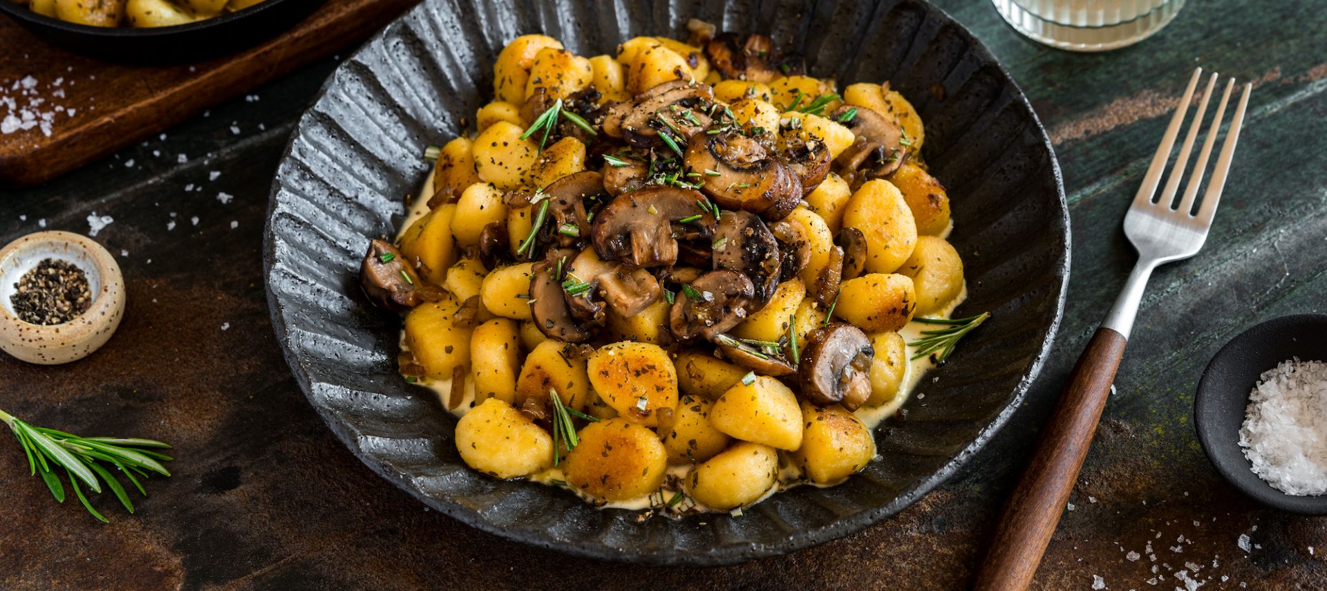 Gnocchi-Pilz-Pfanne Rezept einfach zubereitet - Kerrygold