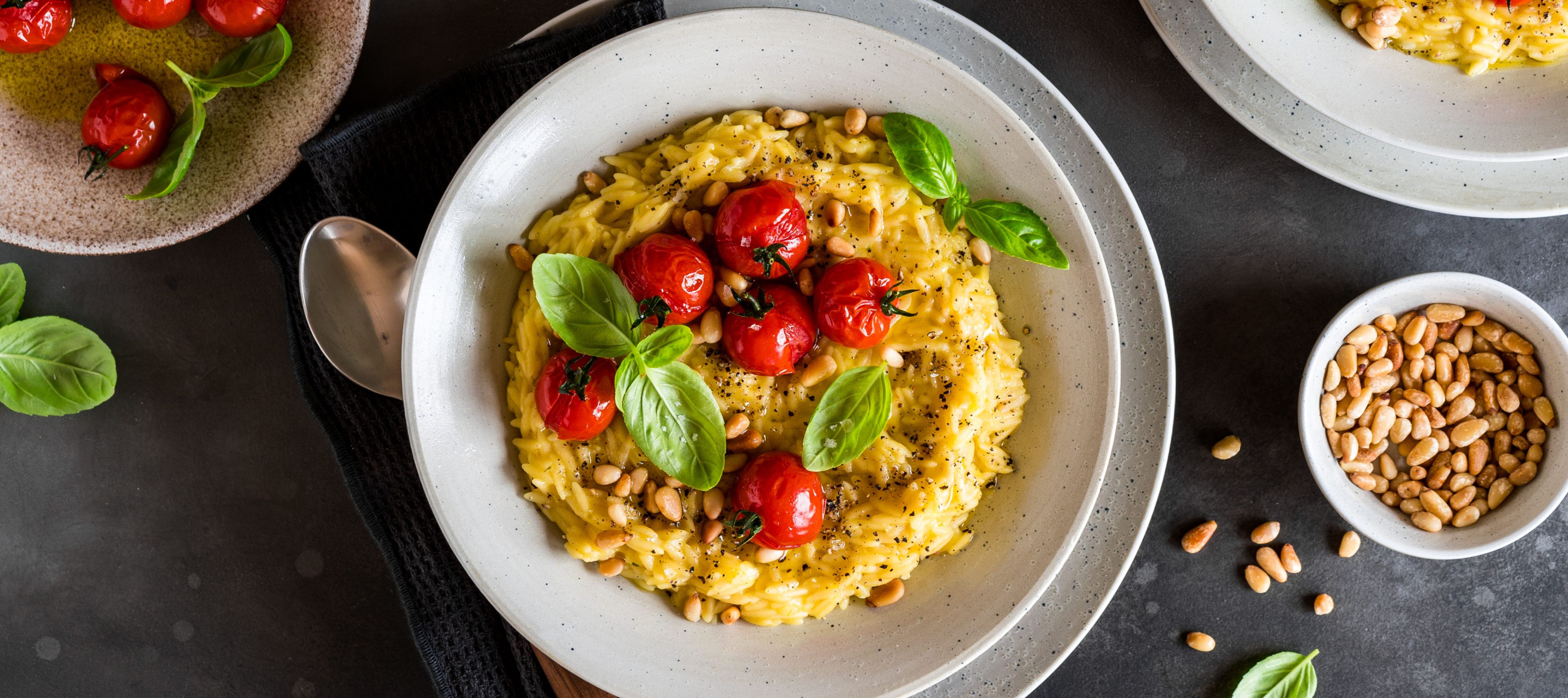 Pastasotto mit gerösteten Tomaten Rezept einfach zubereitet - Kerrygold