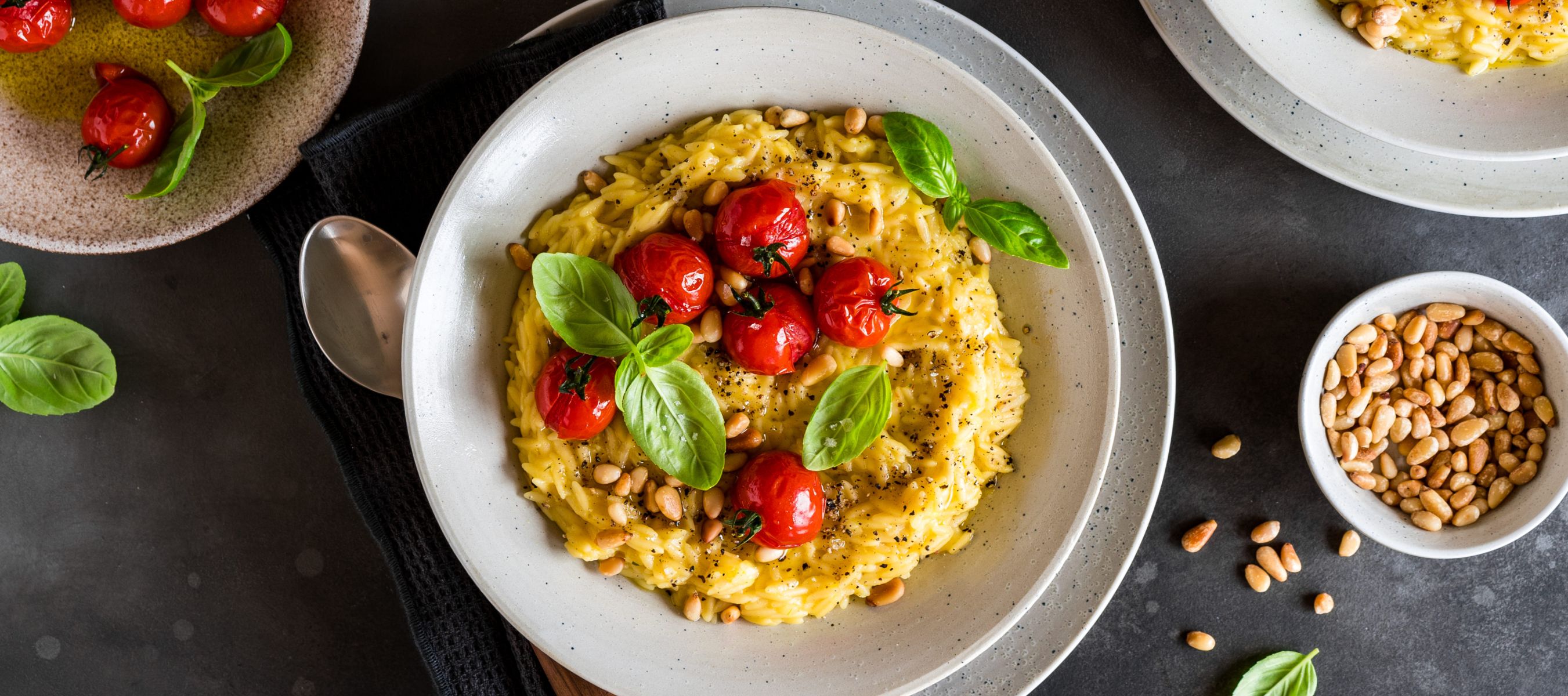Pastasotto mit gerösteten Tomaten Rezept einfach zubereitet - Kerrygold