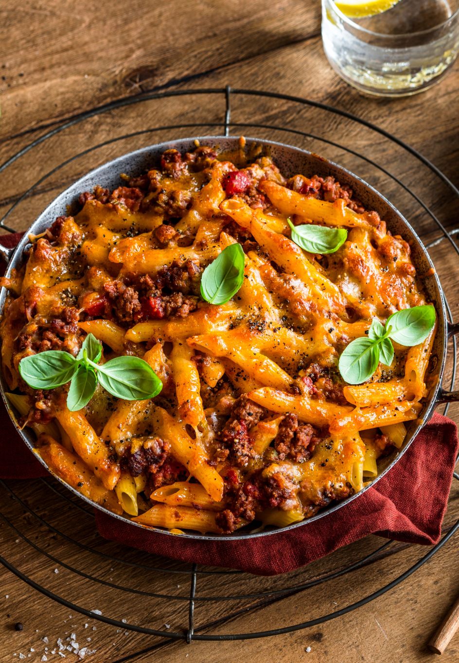 Cremige Spinatpfanne mit Ei und Röstbrot Rezept einfach zubereitet ...