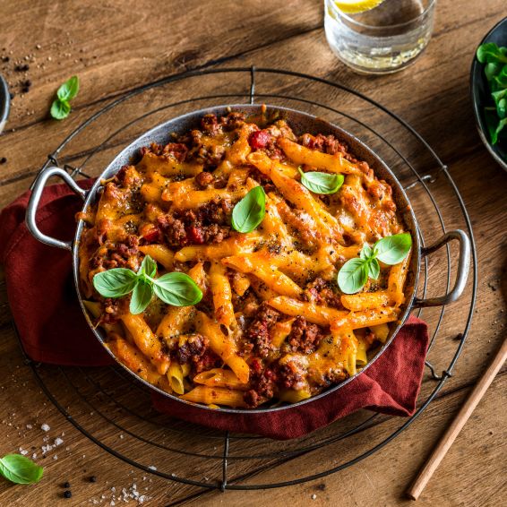 Tomaten-Nudel-Auflauf Rezept einfach zubereitet - Kerrygold