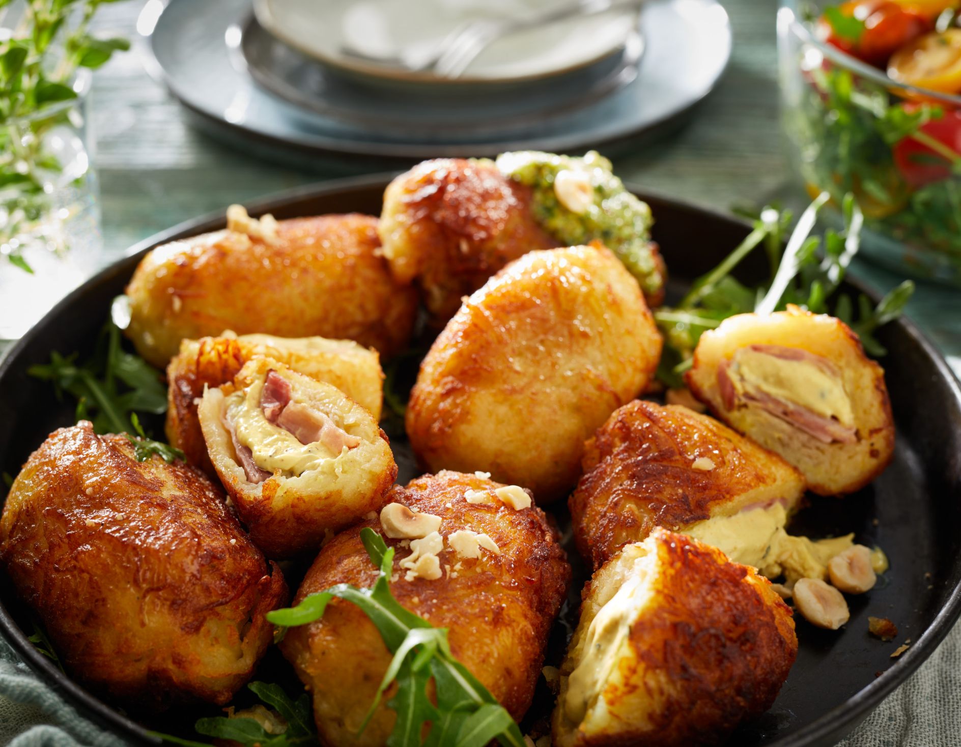 Spargel-Pasta mit Garnelen Rezept einfach zubereitet - Kerrygold