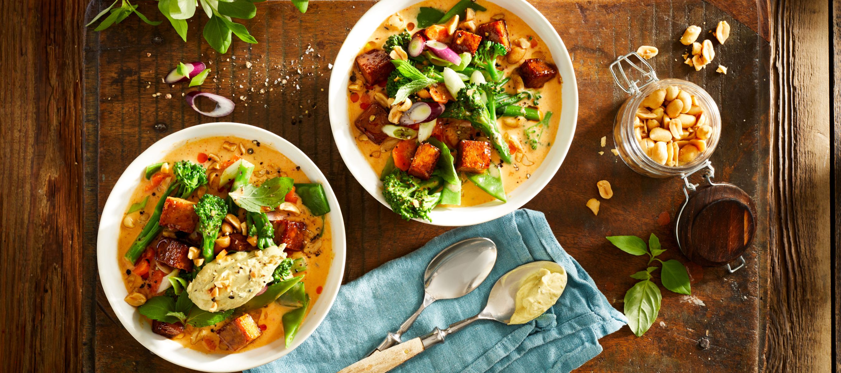 Vegetarisches Thai-Curry Rezept einfach zubereitet - Kerrygold
