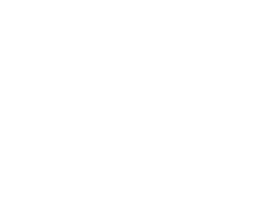 Eine einfache weiße Strichzeichnung von zwei Personen, eine mit kurzem und eine mit mittellangem Haar, die beide lächeln und nach vorne schauen, auf einem transparenten Hintergrund.