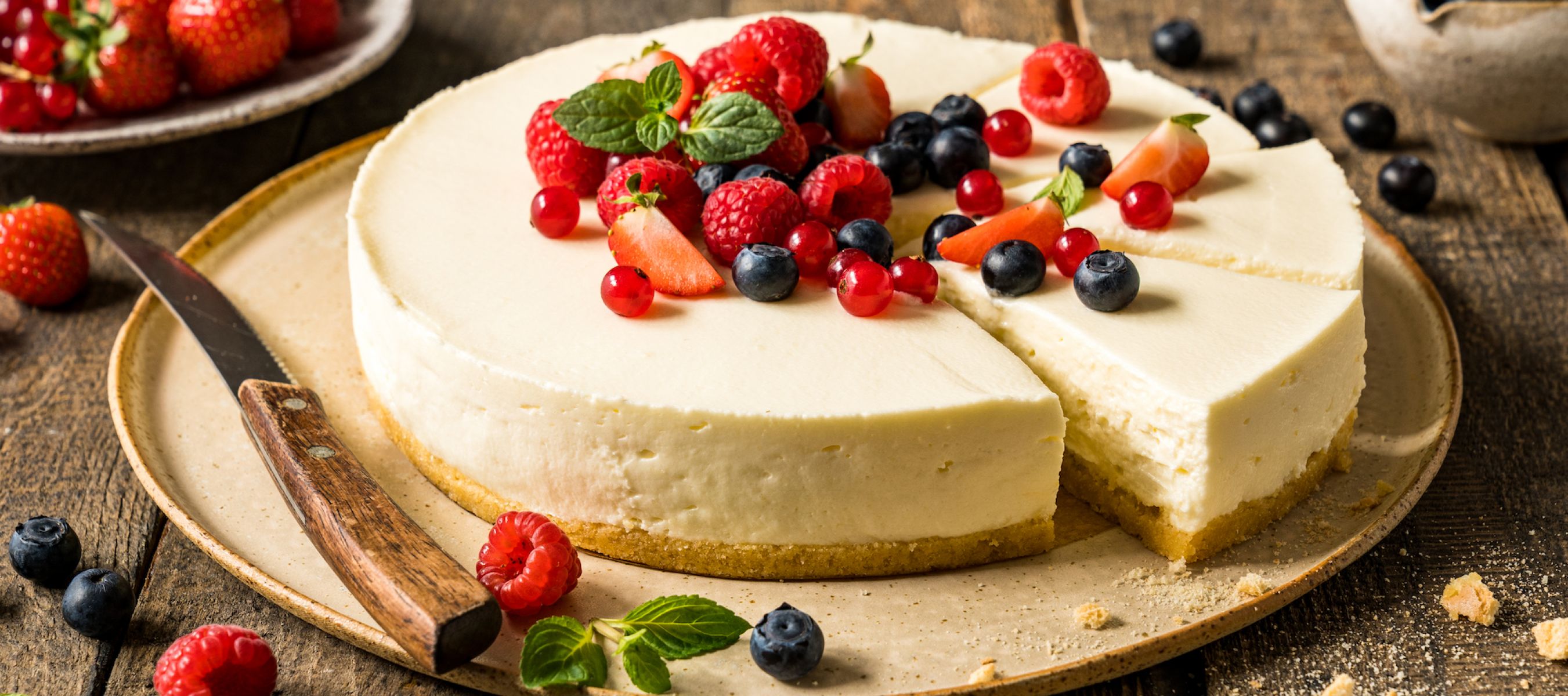 Cheesecake Mit Quark Und Frischkase